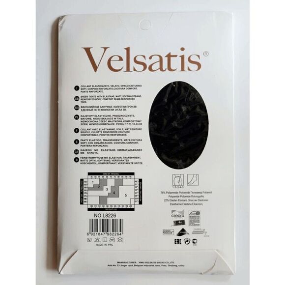 ⭐ Astrology Zodiac Constellations Celestial Print Black Sheer Nylon Tights NEW - Picture 12 of 16